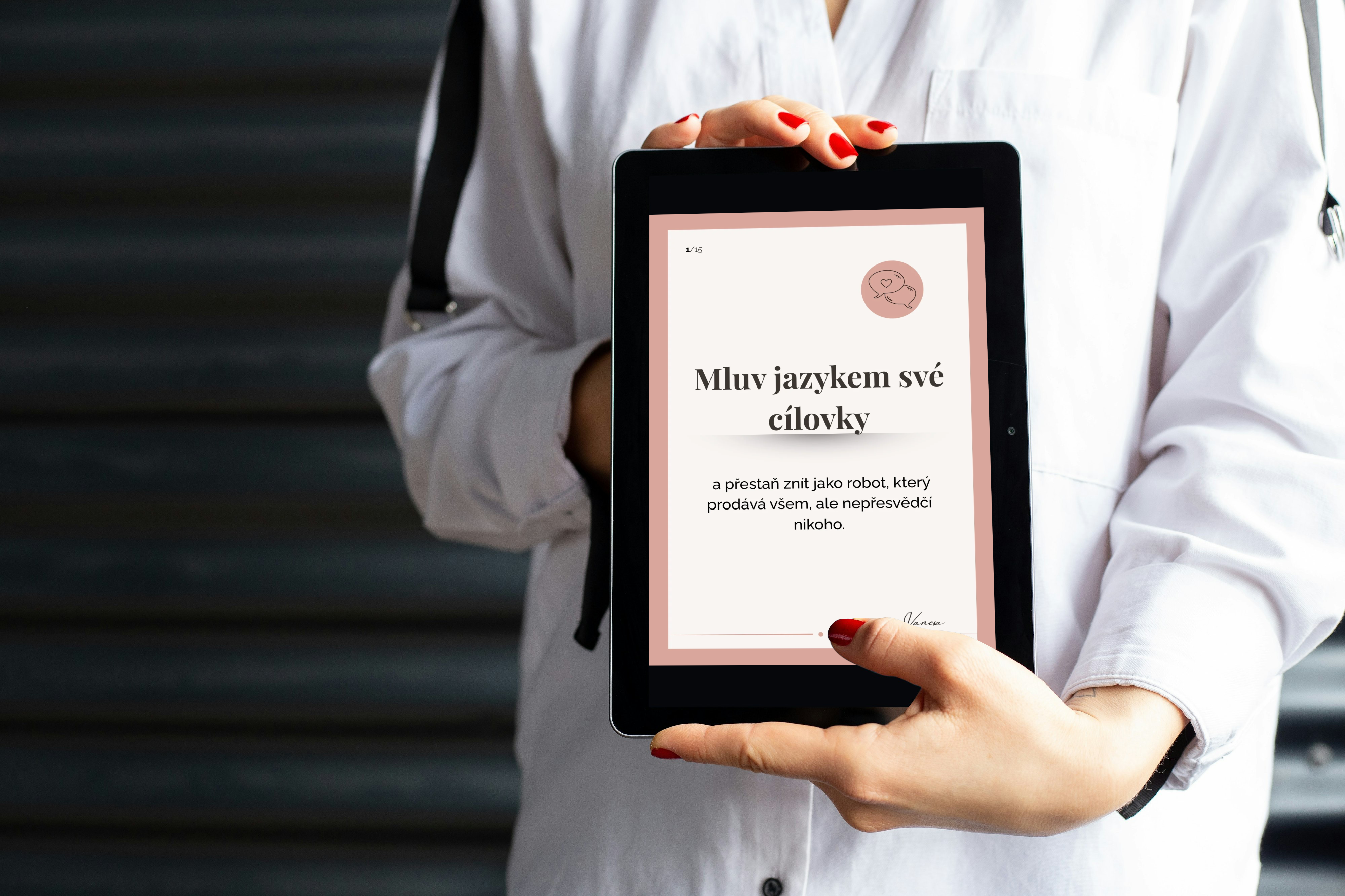 Šablona Mluv jazykem své cílovky